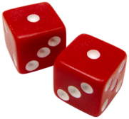 dice red snake eyes