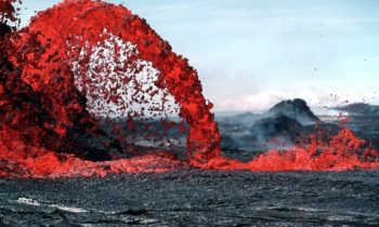 Hawaiian Adventures Lesson 1:  Never get lost while hiking across an active lava flow.